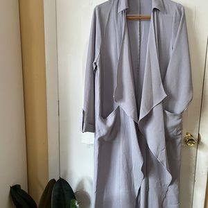 Lavender LUSH long cardigan